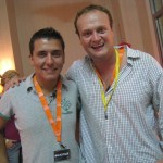 Jan Smit, superstar of Holland, at Holland Heineken House